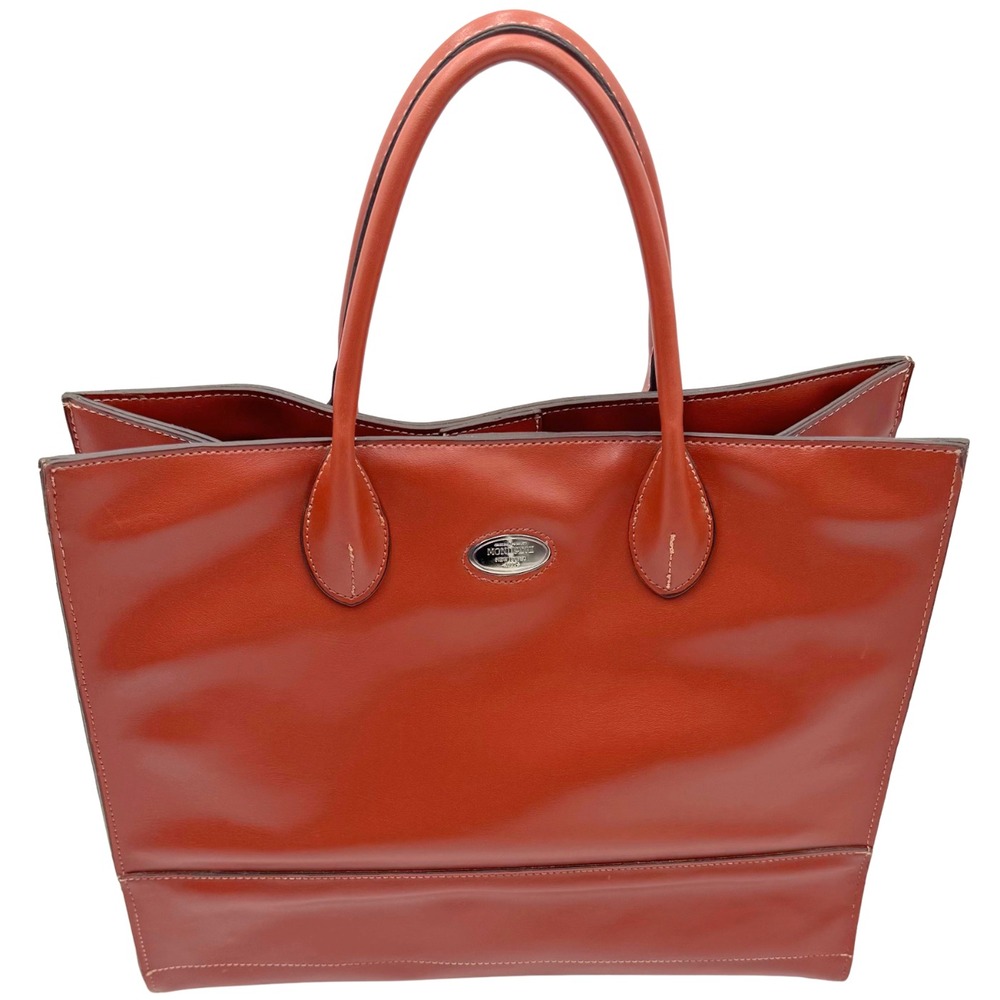 Vintage Mondani New York Handbag Tote Women Vegan Simulated Leather Executive